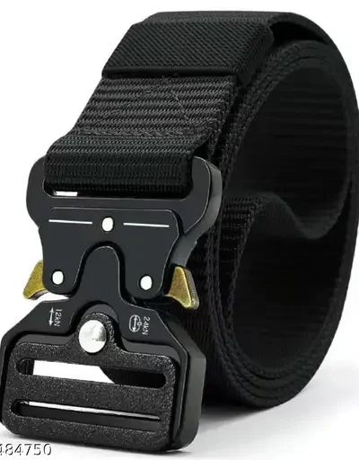 Nylon Army Tactical Solid Buckle Belt